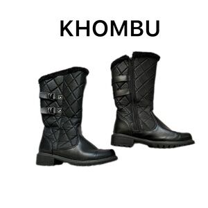 WEATHERMATES by KHOMBU Quilted Boots 8